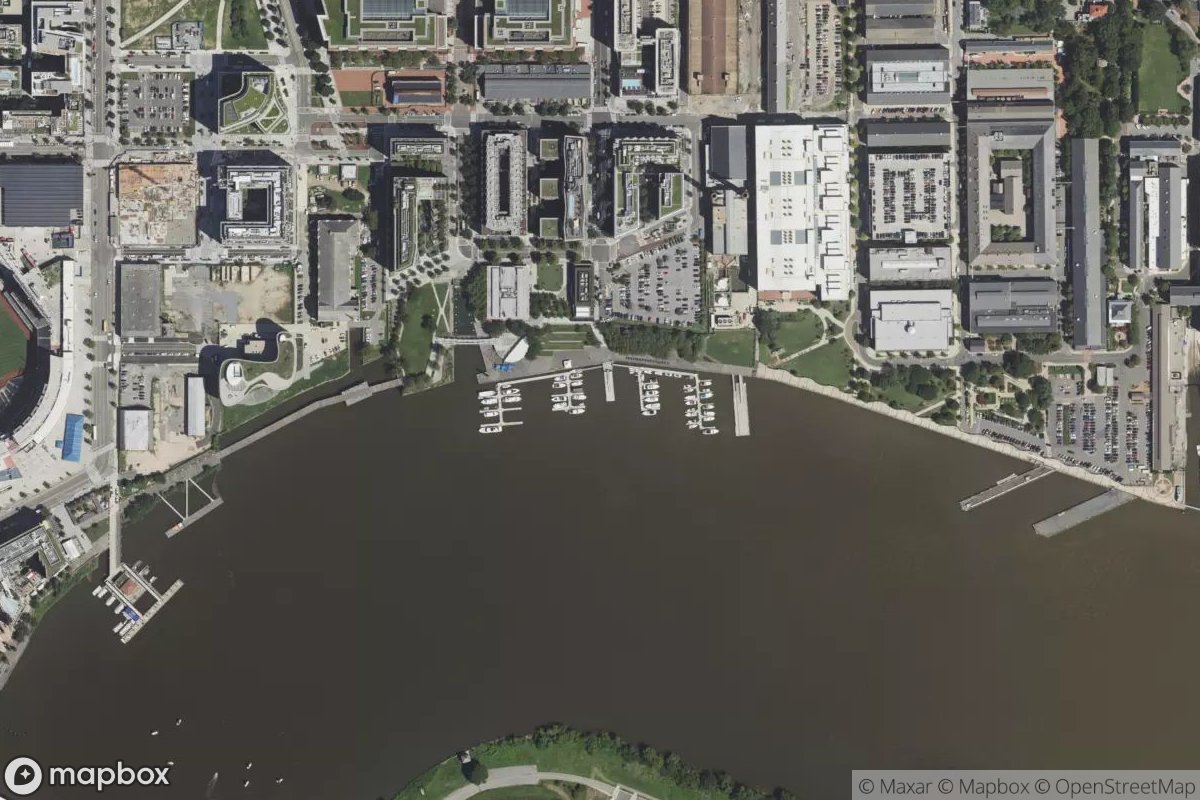 Satellite view of The Yards Marina