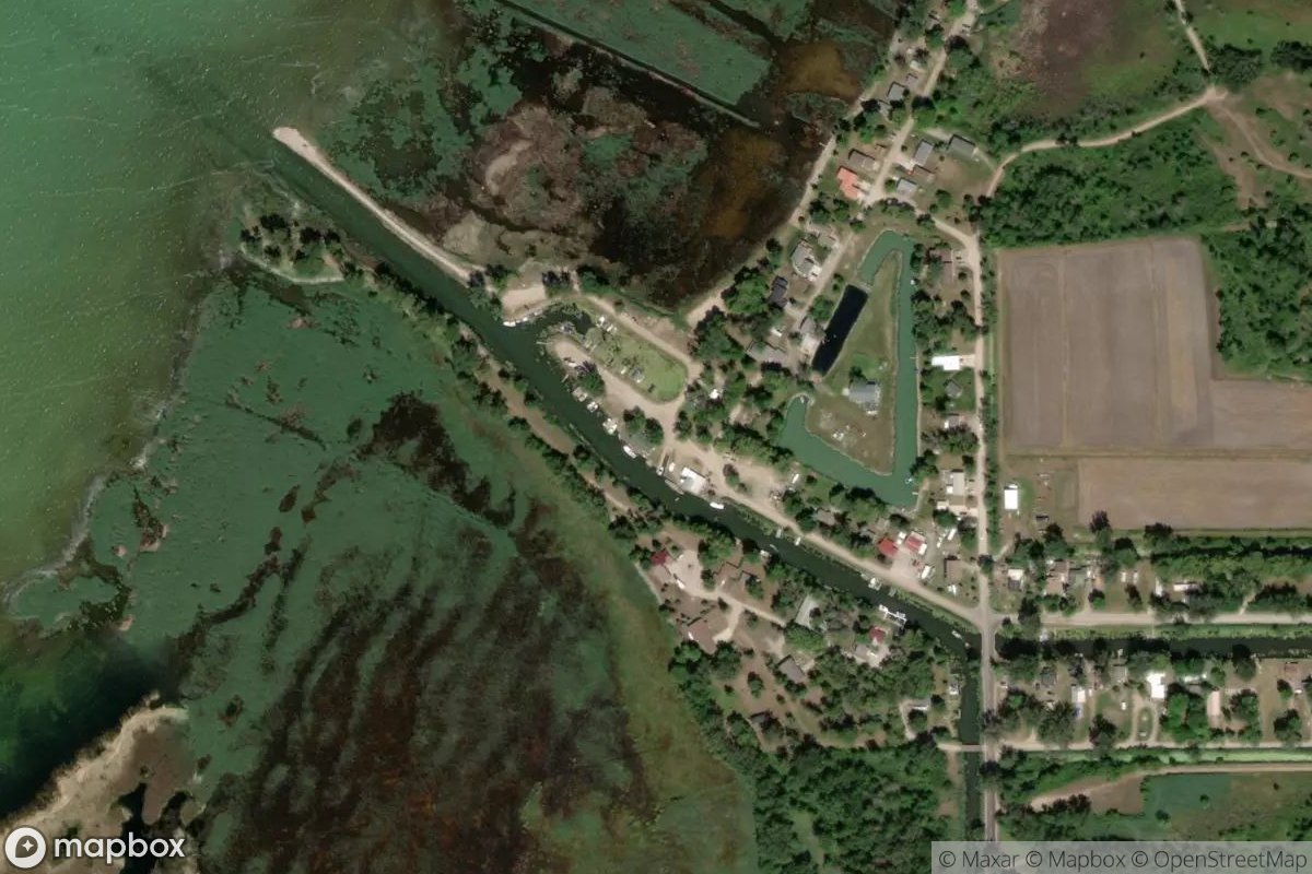 Satellite view of Thomas Marina