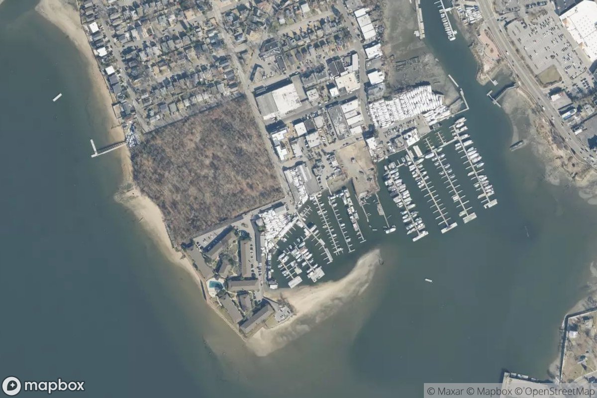 Satellite view of Tom's Point Marina