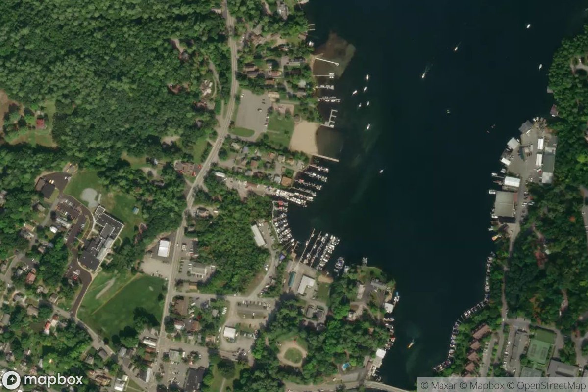 Satellite view of TowBoat Lake George