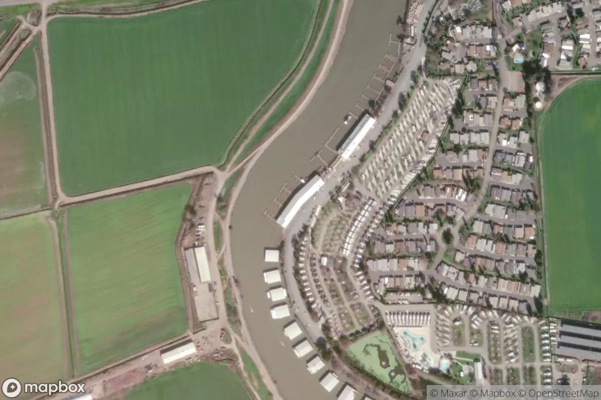 Satellite view of Tower Park Marina