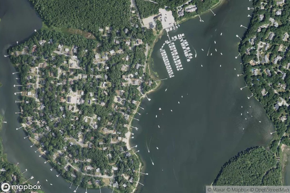 Satellite view of Town Landing