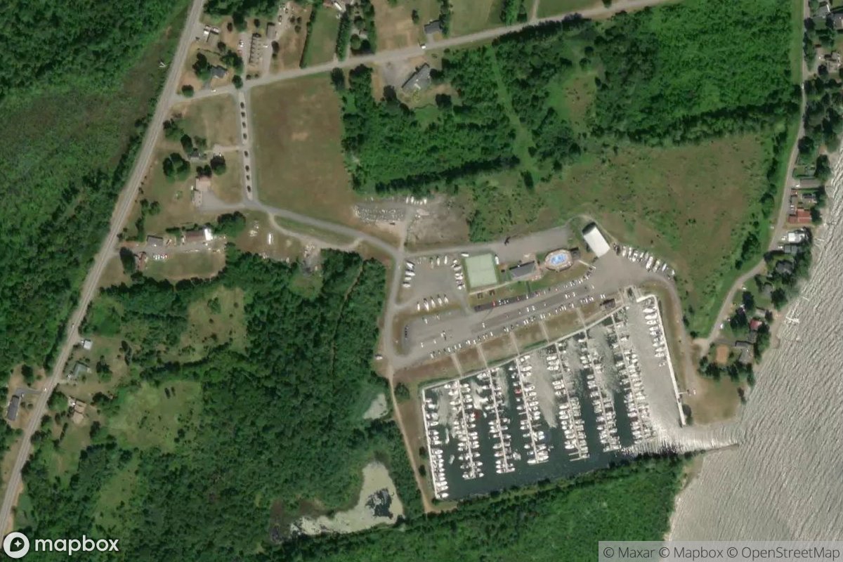 Satellite view of Treadwell Bay Marina & Resort