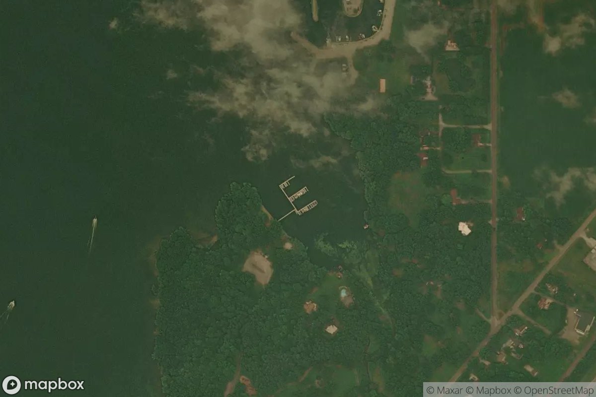 Satellite view of Trumbull Boat Club