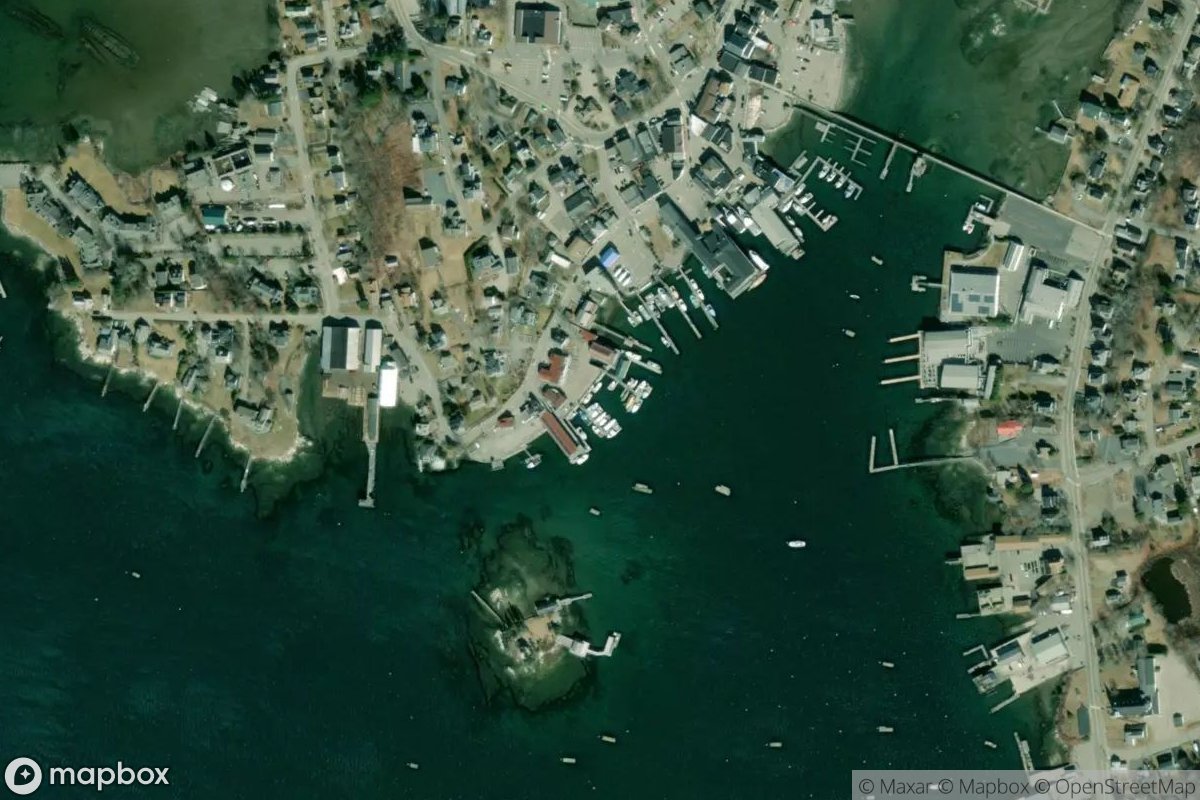 Satellite view of Tugboat Marina
