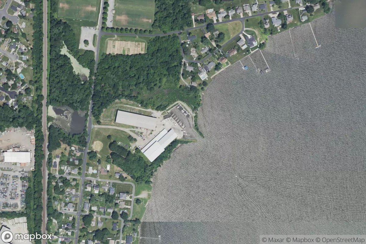 Satellite view of Tyme N' Tyde Marina