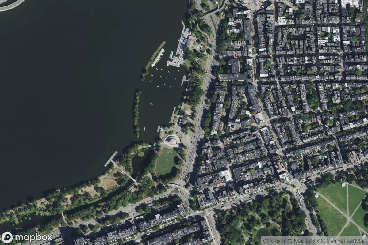 Satellite view of Union Boat Club