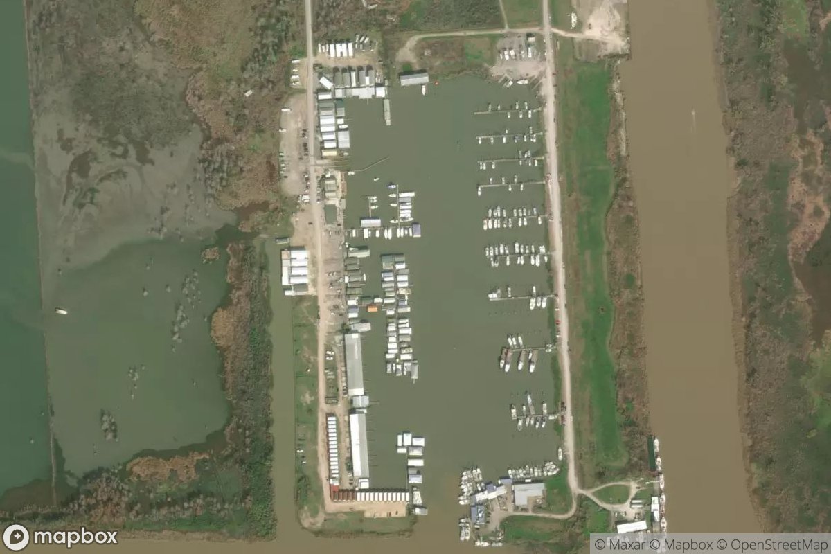 Satellite view of Venice