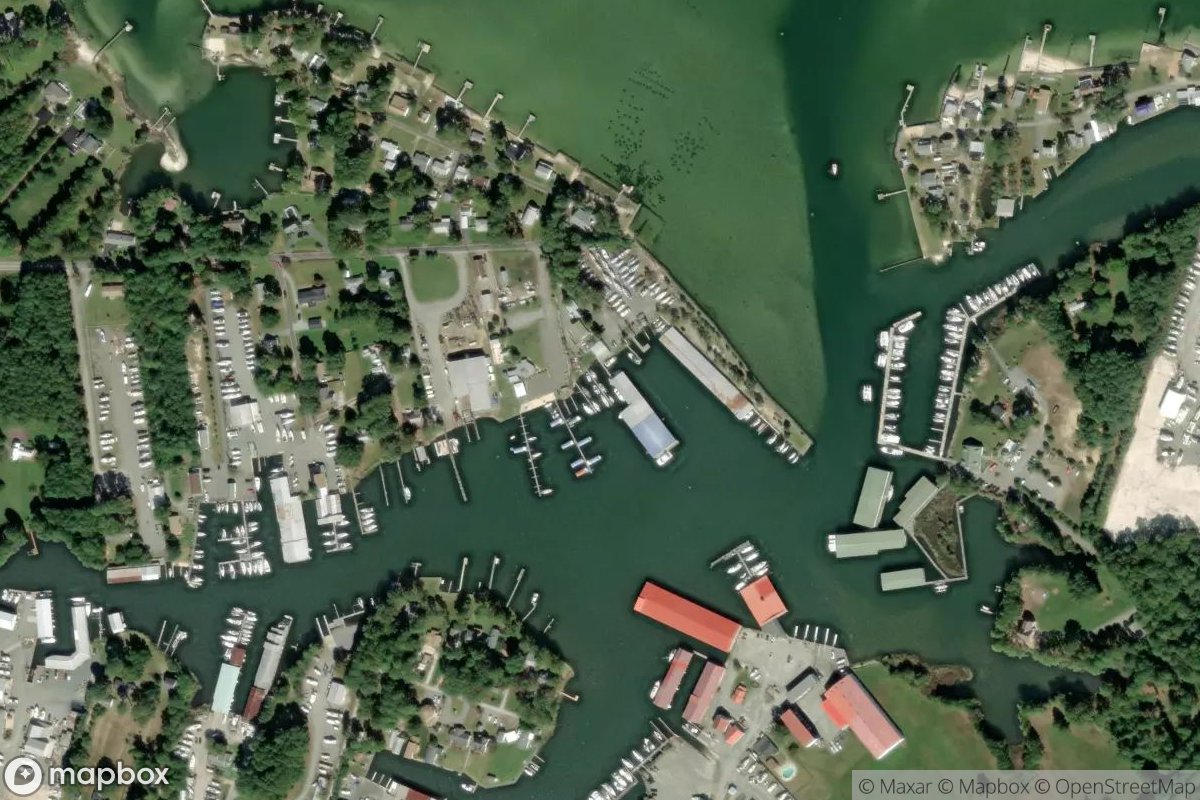 Satellite view of Waldens Marina