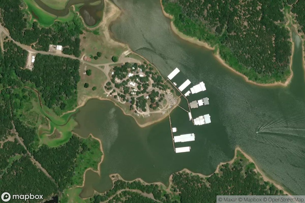 Satellite view of Walnut Creek Resort