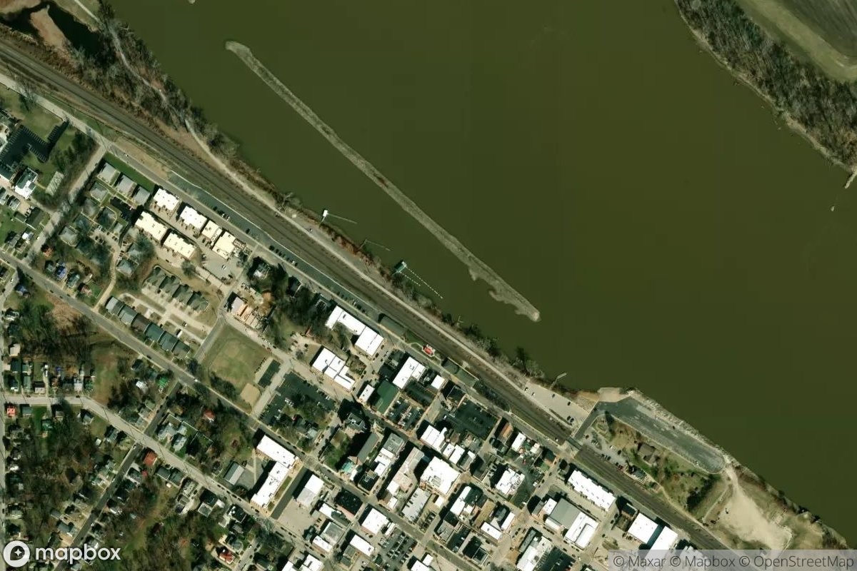 Satellite view of Washington Boat Club