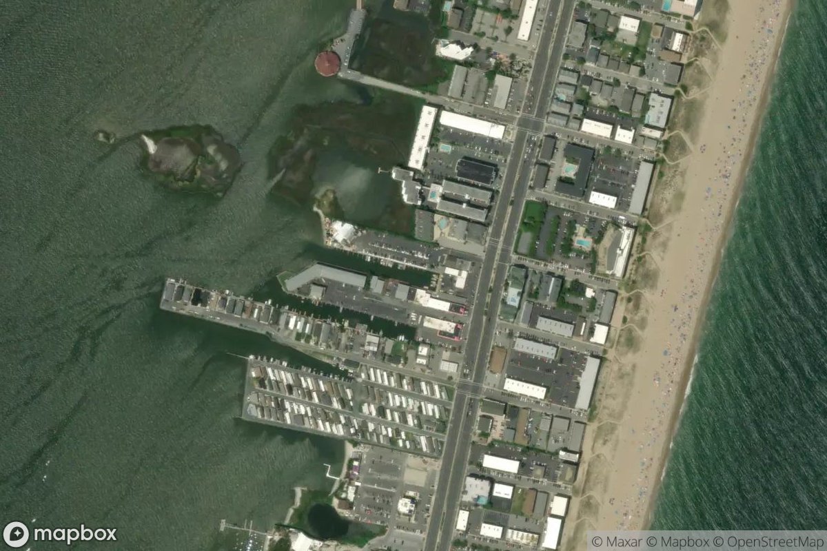 Satellite view of Water Ways Marina
