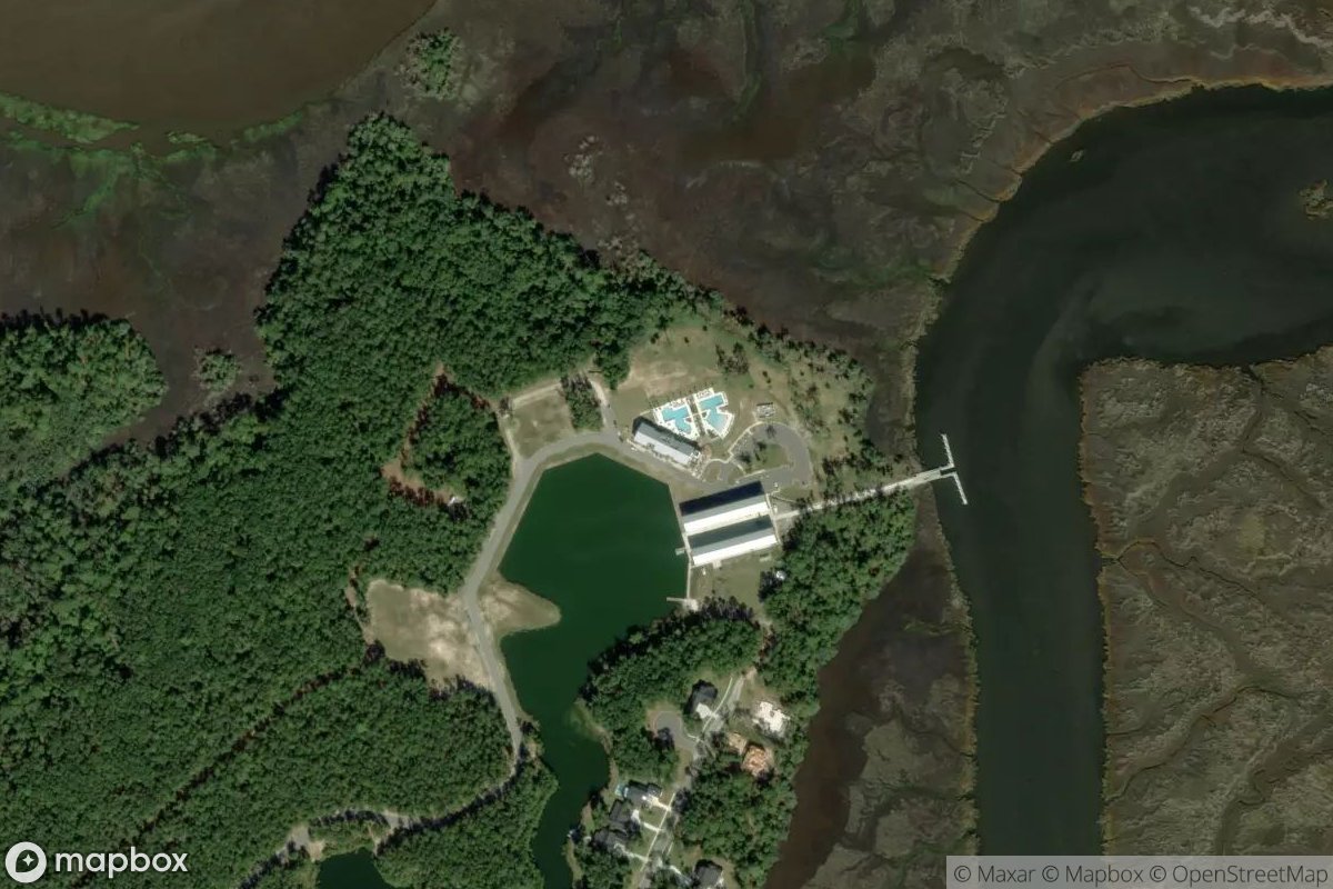 Satellite view of Waterways Marina