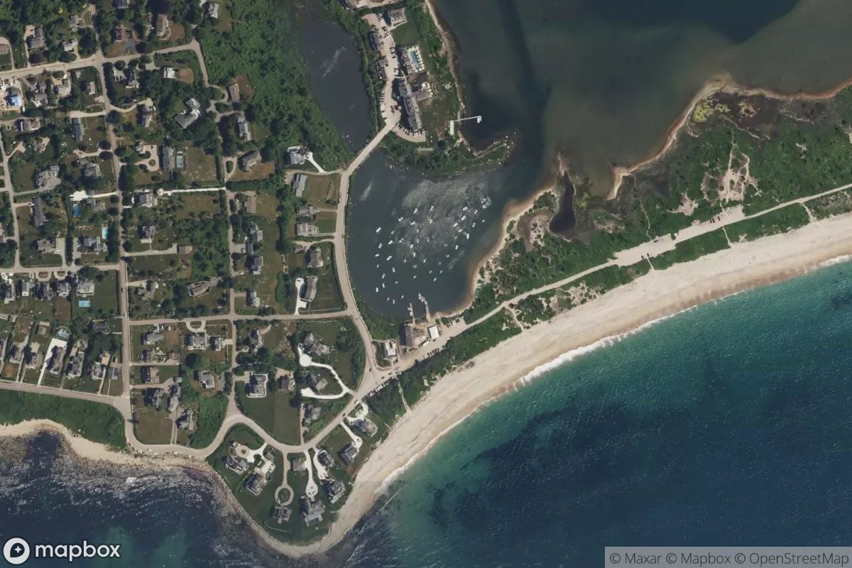 Satellite view of Weekapaug Yacht Club