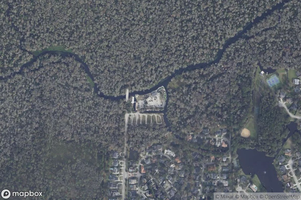 Satellite view of Wekiva Marina
