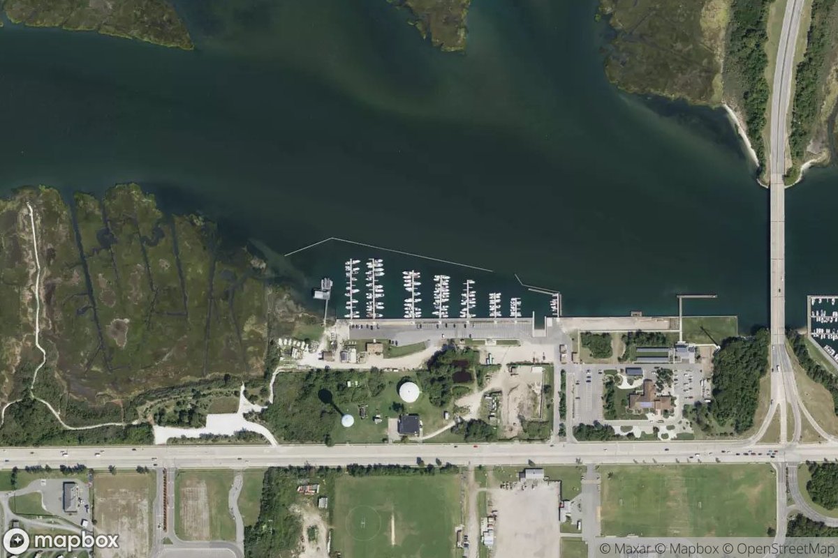 Satellite view of West Marina