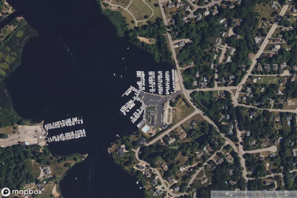 Satellite view of Westerly Yacht Club