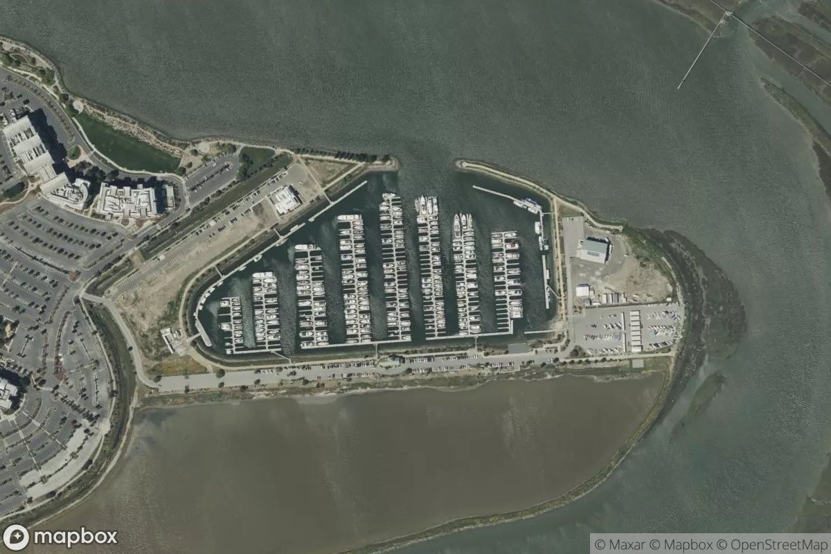 Satellite view of Westpoint Harbor