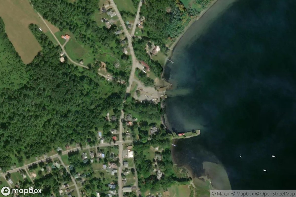 Satellite view of Westport Boat Launch