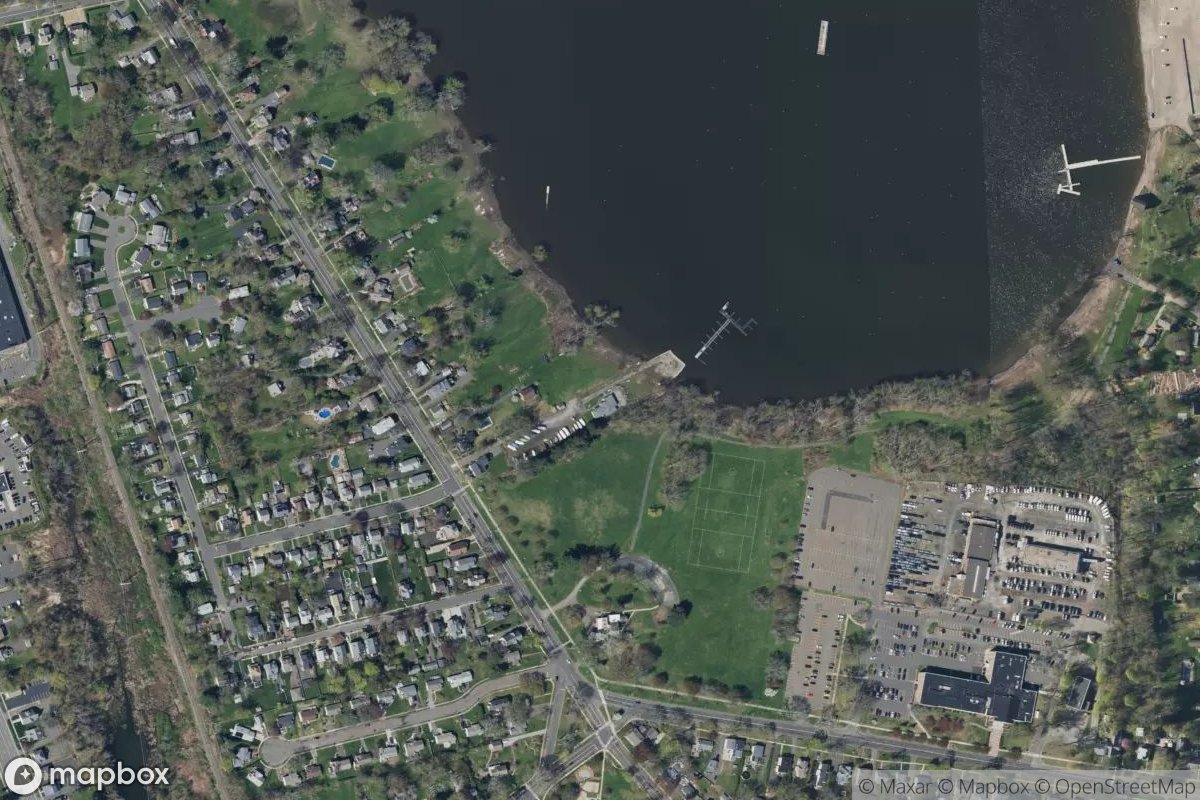 Satellite view of Wethersfield Cove Yacht Club