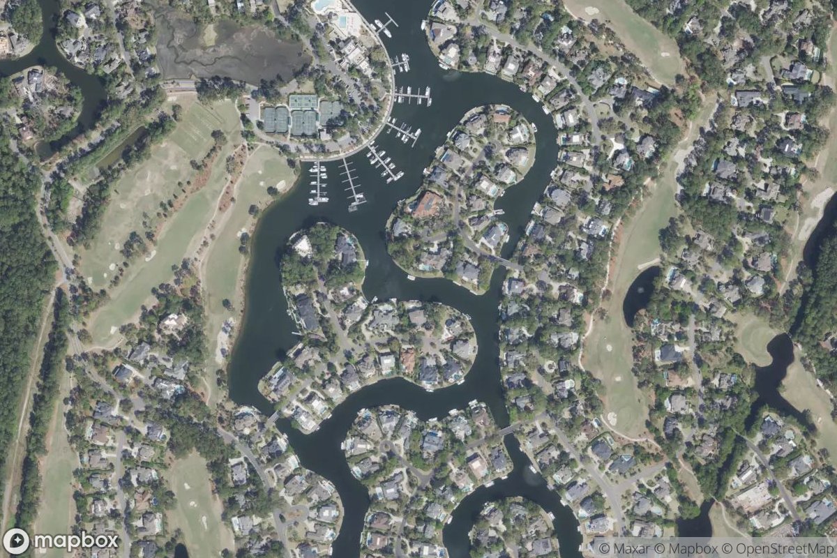 Satellite view of Wexford Harbour