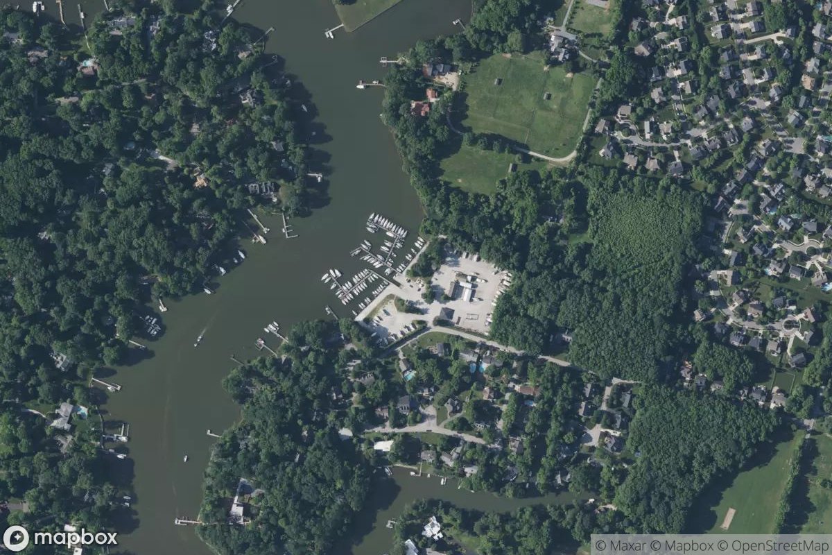 Satellite view of Whitehall Marina
