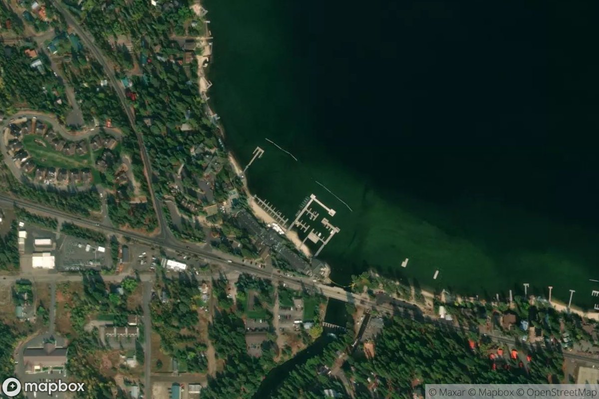 Satellite view of Whitetail Club Marina