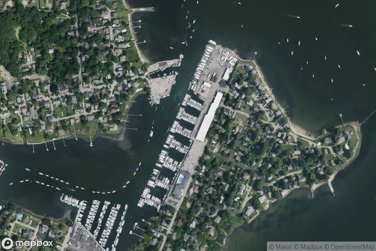 Satellite view of Wickford Shipyard