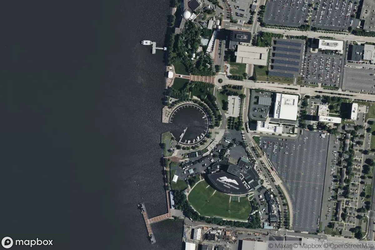 Satellite view of Wiggins Park Marina