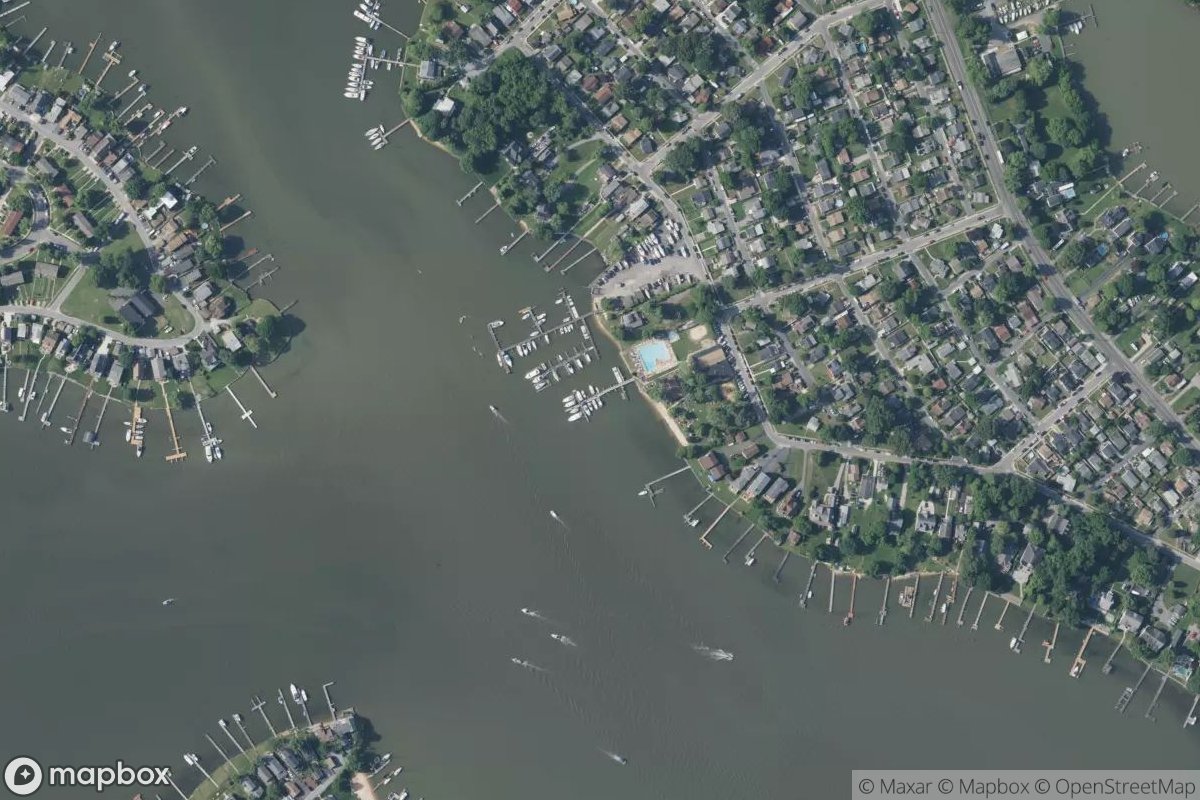 Satellite view of Wilson Point Mens' Club