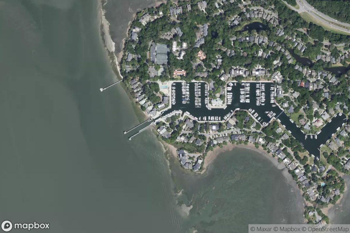 Satellite view of Windmill Harbour Marina