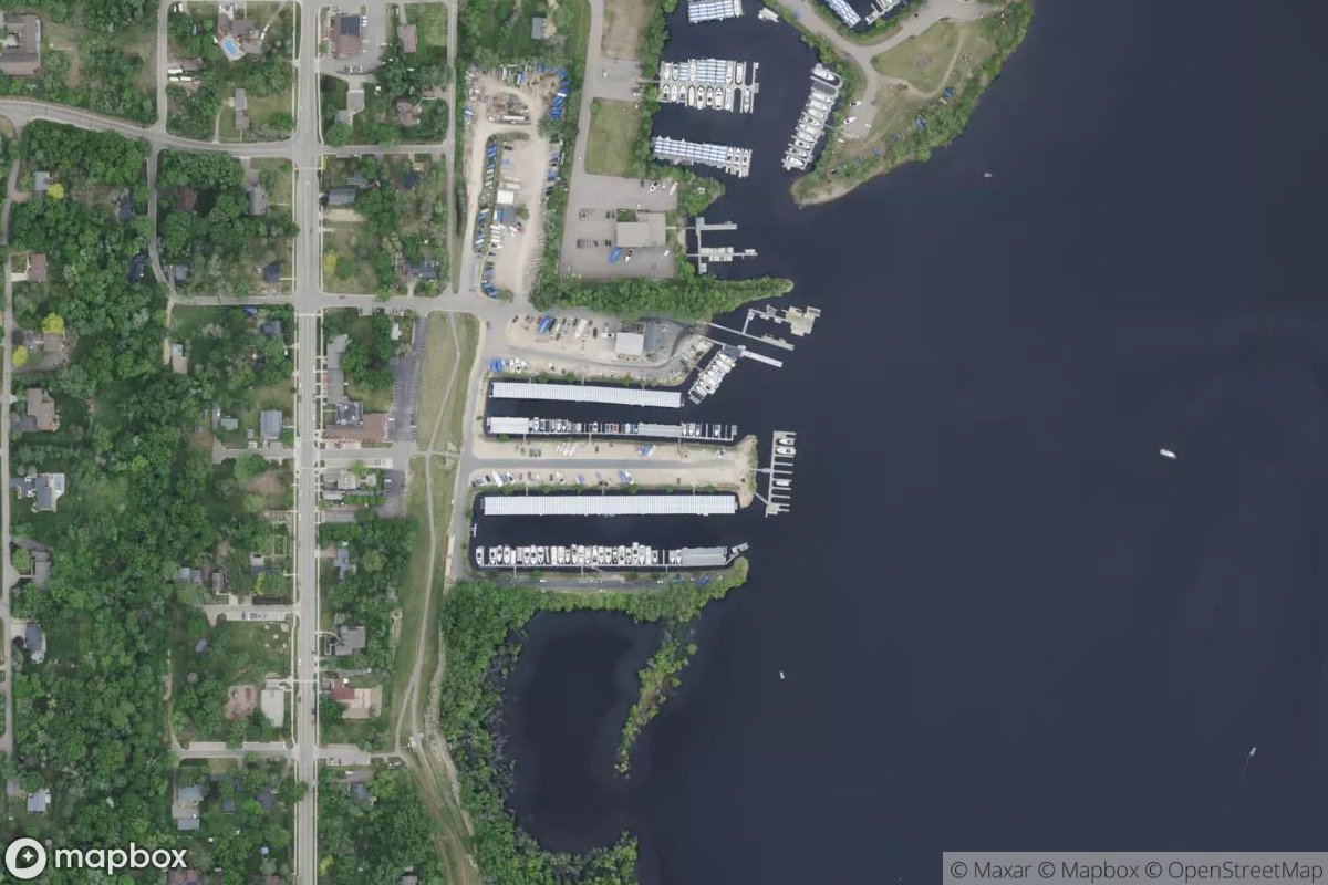 Satellite view of Windmill Marina