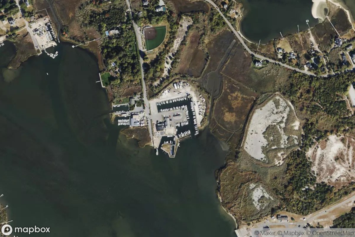 Satellite view of Windswept Marina