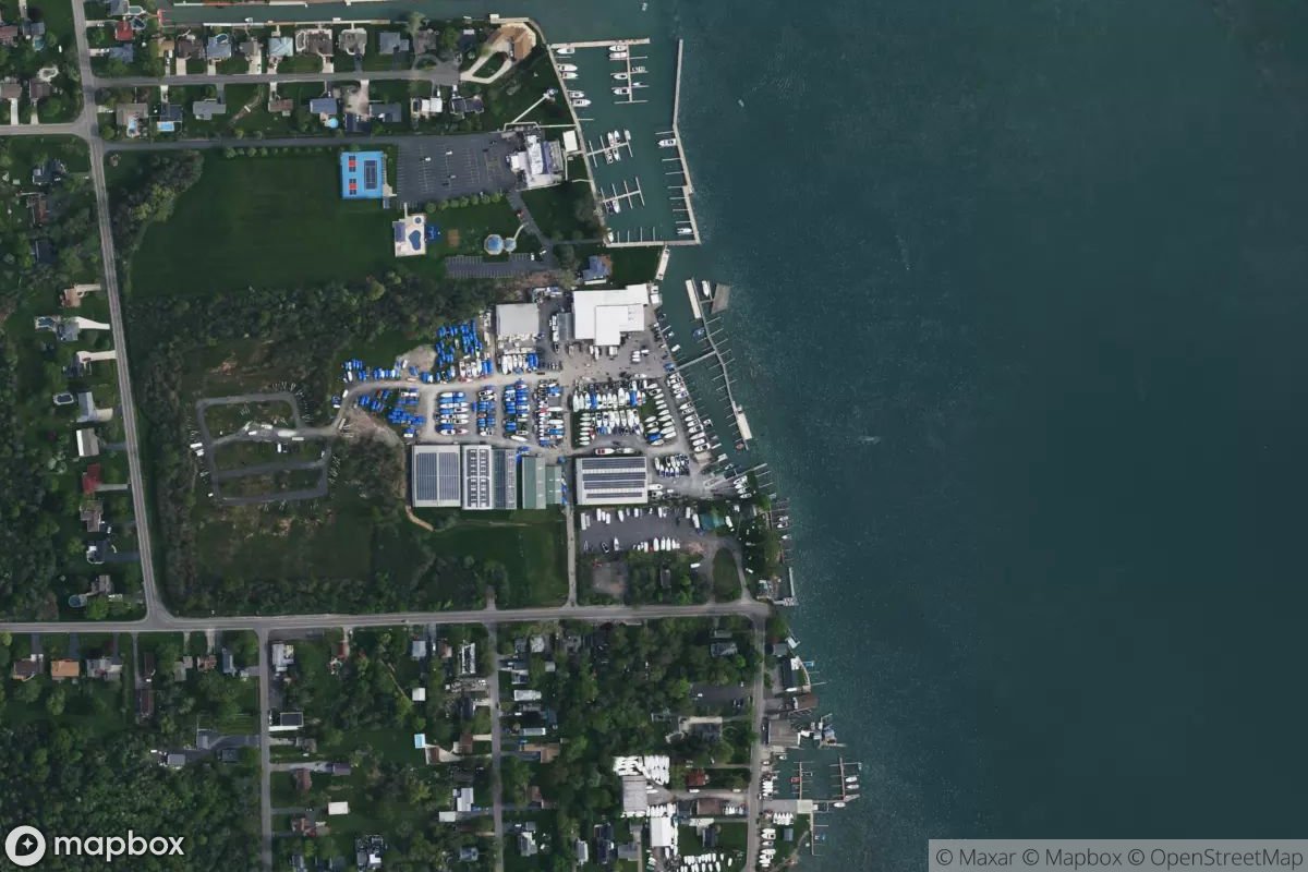 Satellite view of Winter Boat Storage
