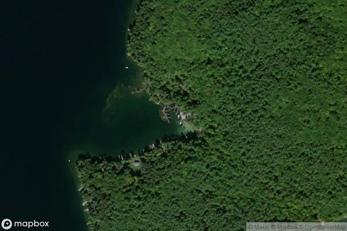 Satellite view of Winter Harbor Yacht Club