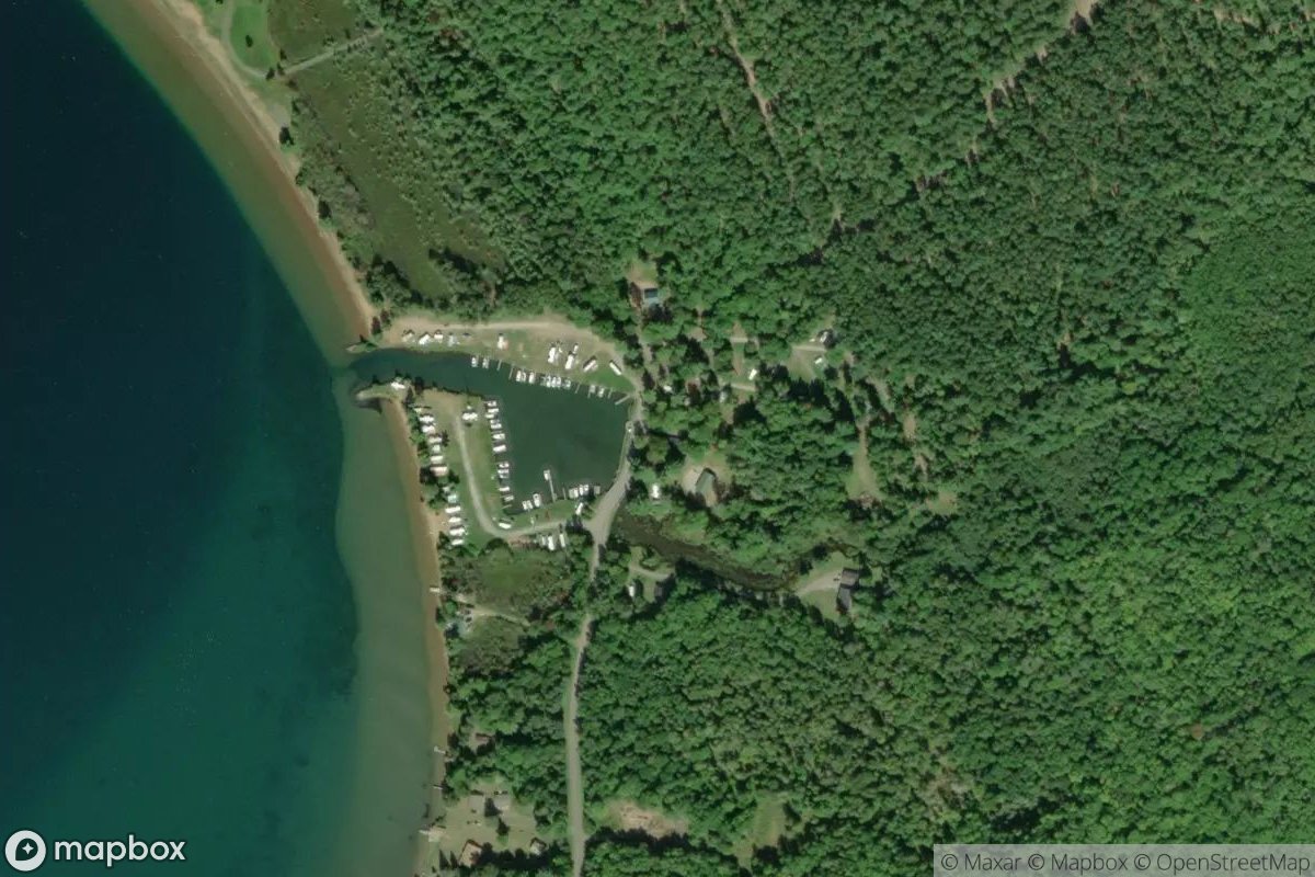 Satellite view of Witzs Marina & Campsites