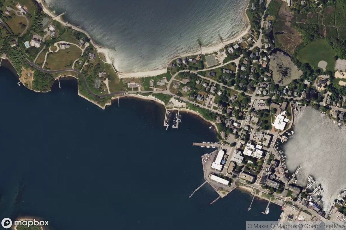 Satellite view of Woods Hole Yacht Club