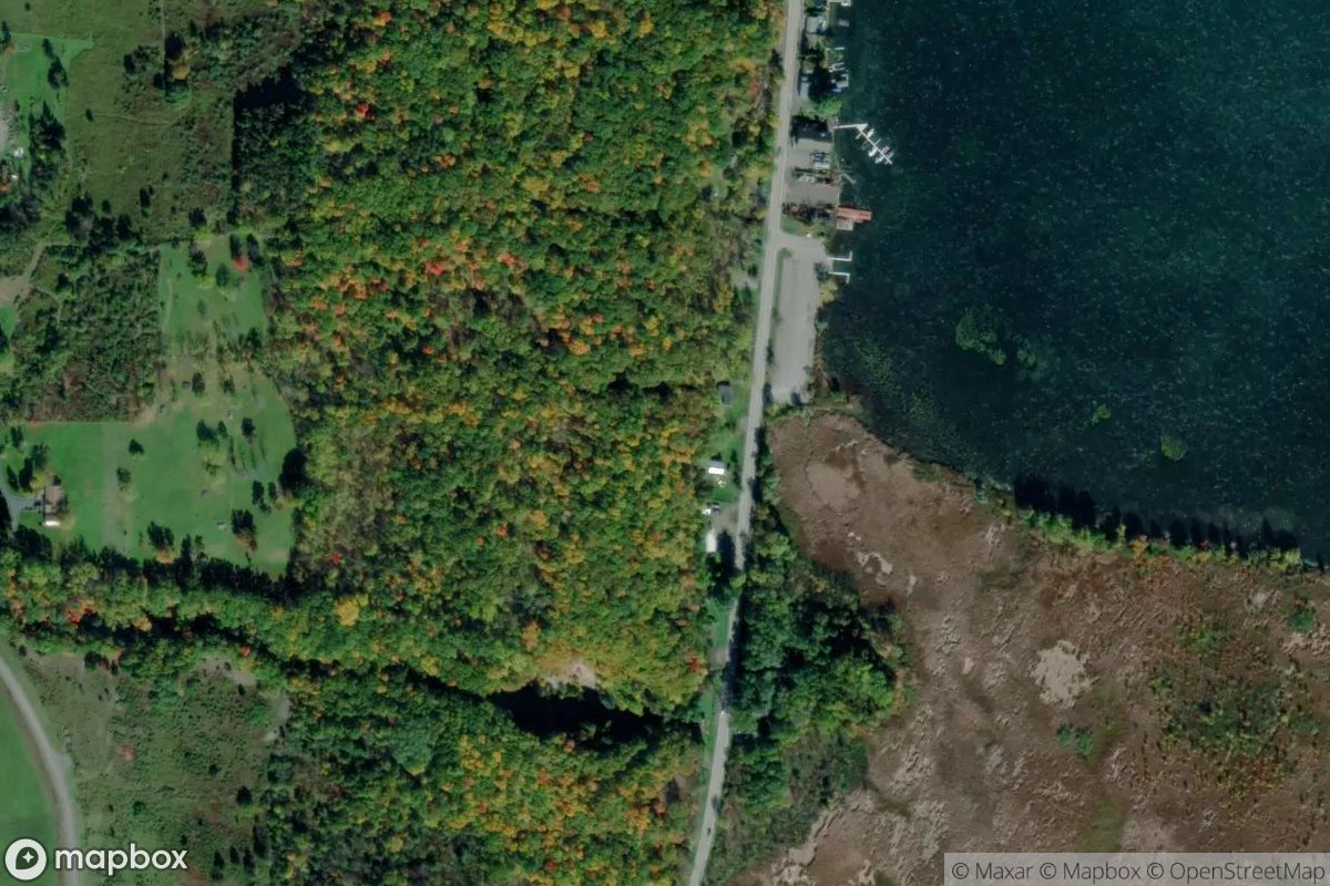 Satellite view of Woodville Boat Launch